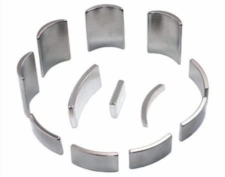 Small Size Ultra-Thin Segmental Curved Neodymium Arc-shaped Magnets For Micro Motors Small Size Ultra-Thin Segmental Curved Neodymium Arc-shaped Magnets For Micro Motors